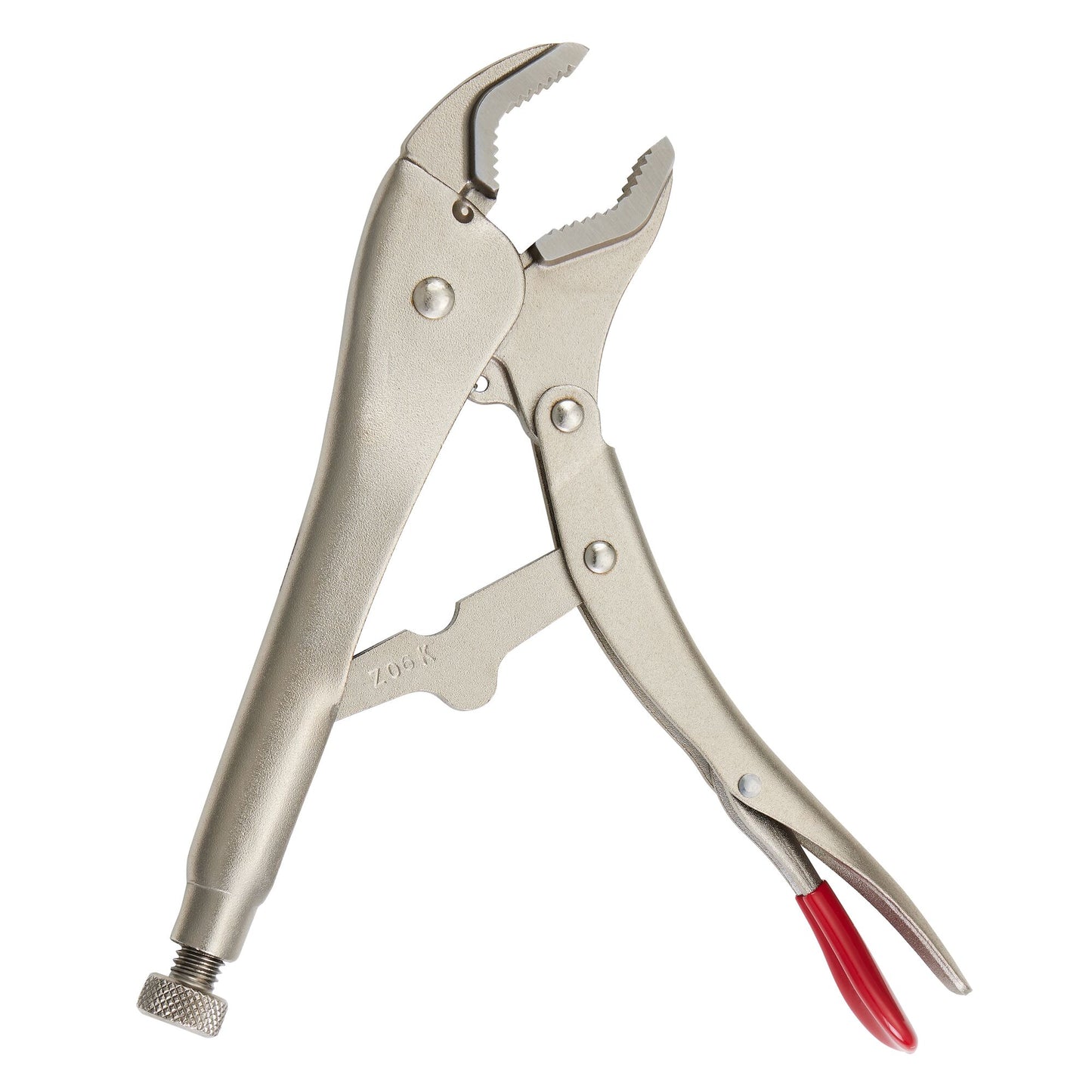 10" Curved Jaw Trigger Release Locking Pliers - Red