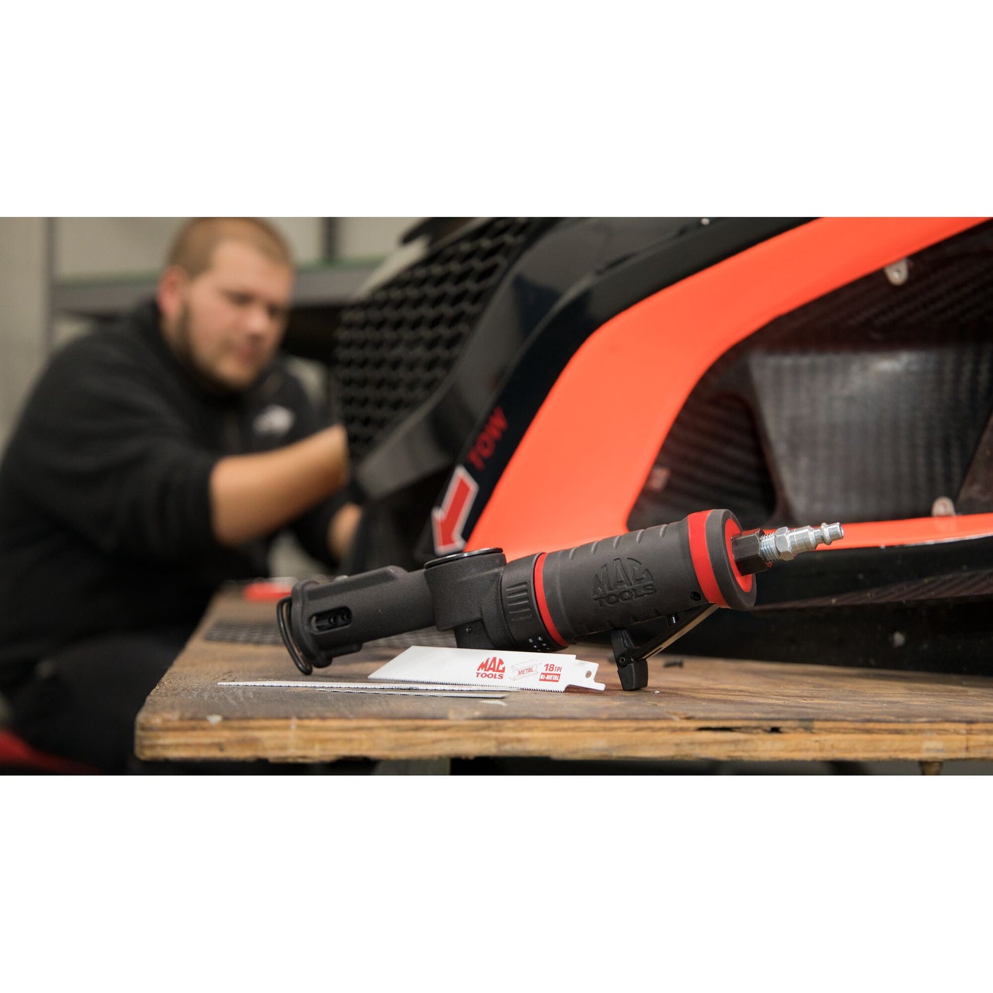 Heavy-Duty Geared Air Saw