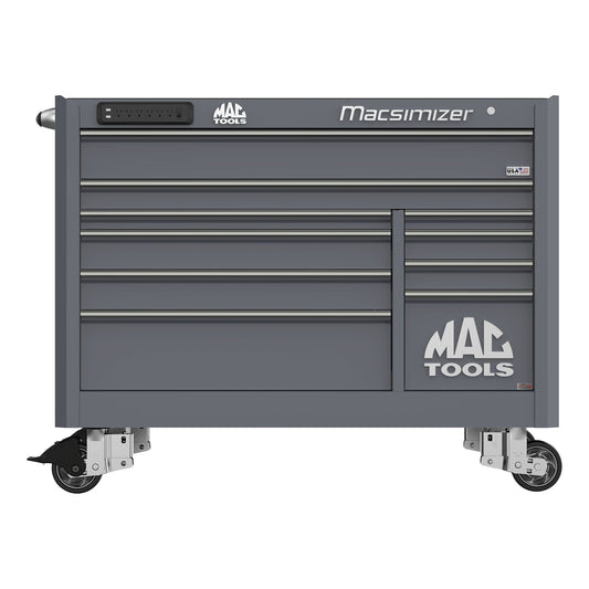 Macsimizer® 10-Drawer Workstation - Carbon Gray