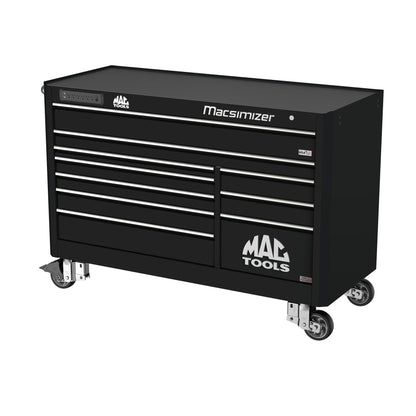Macsimizer® Series 10-Drawer Workstation with PowerTech™ Drawer - Galaxy Black