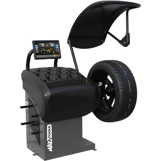 Car/Light Truck Auto-Width Laser-Line Tire Balancer