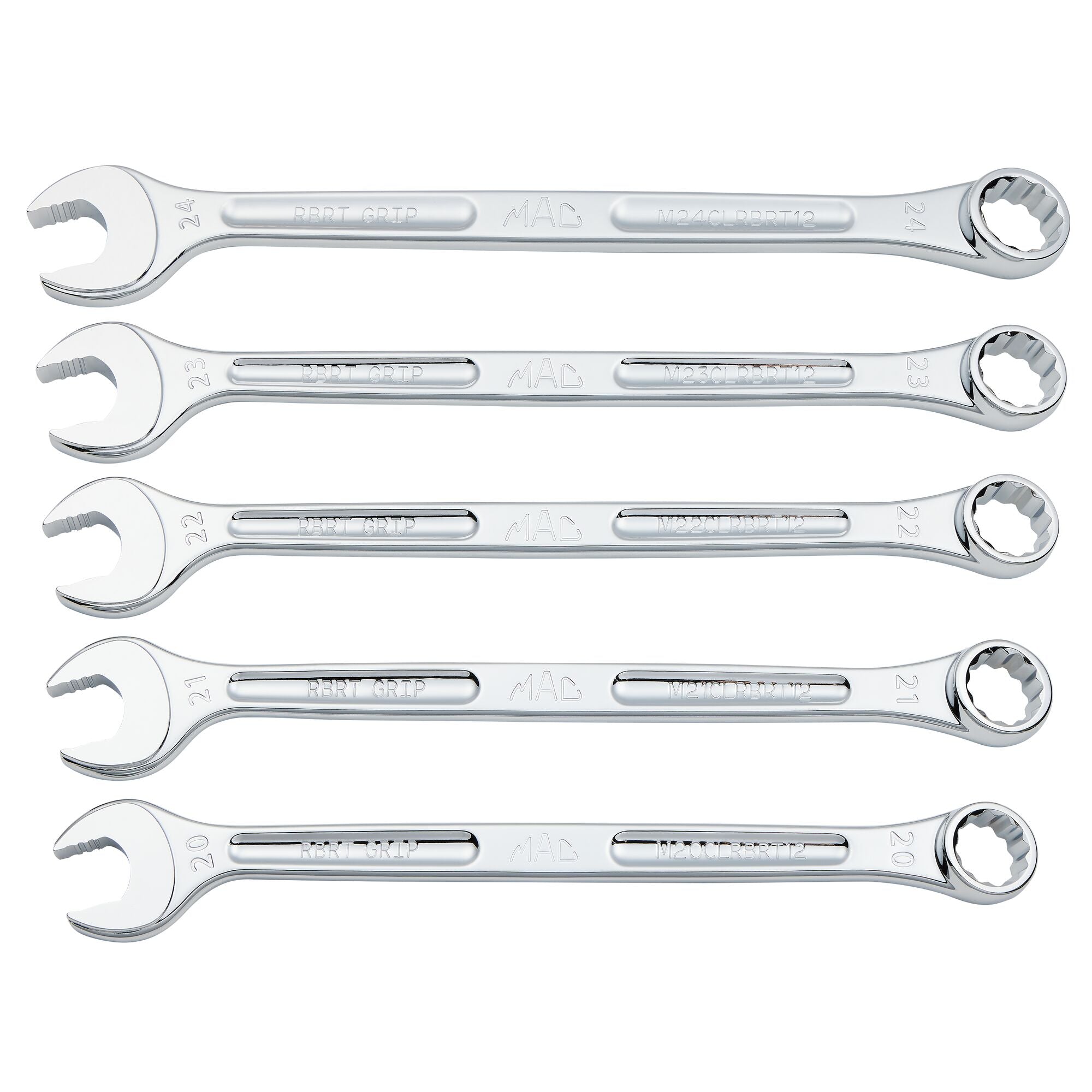 5-PC. Metric R.B.R.T.™ Combination Wrench Set – 12 pt.