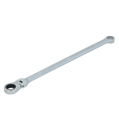17mm XL Double Box Flex Head Ratcheting Wrench - 12 pt.