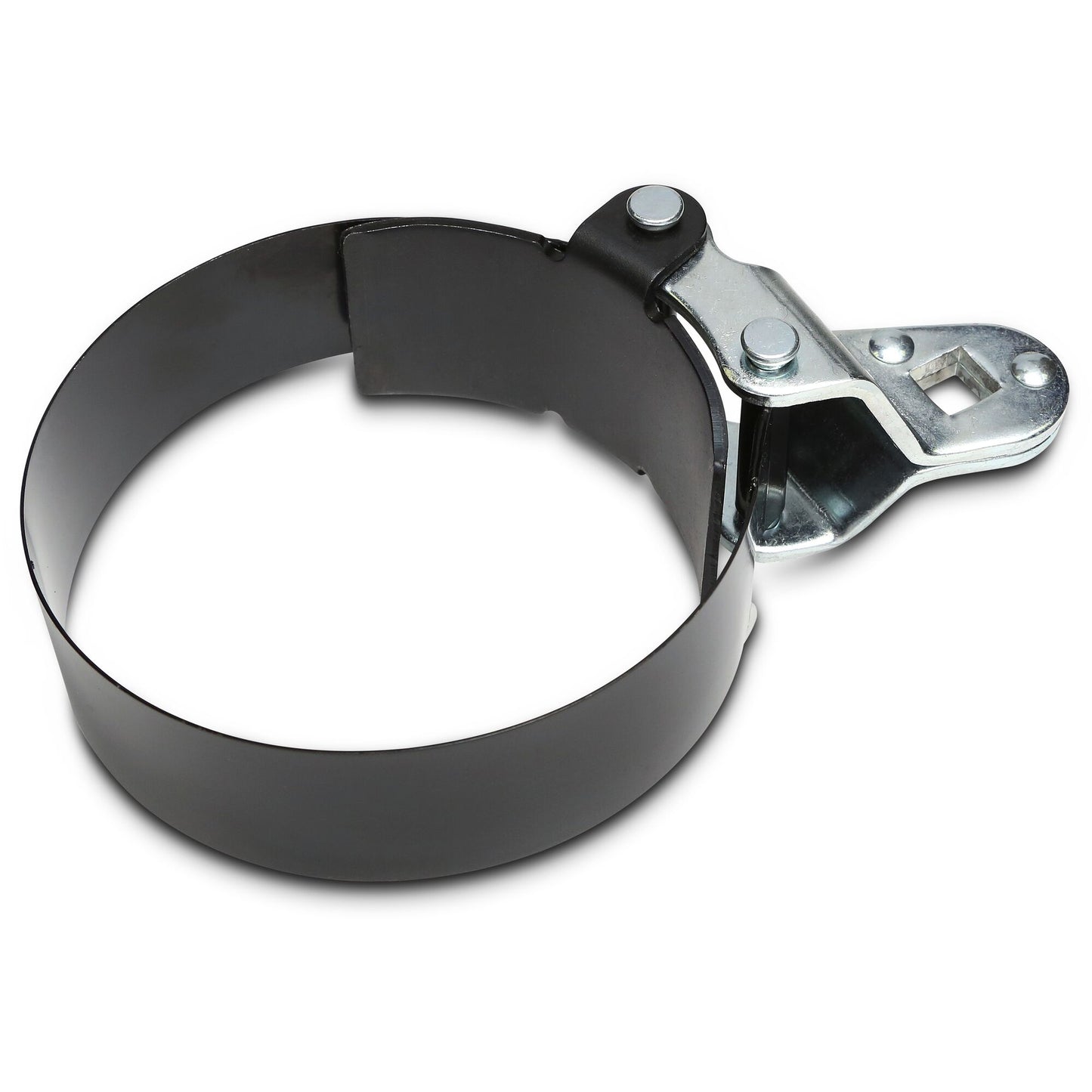 Heavy-Duty Square Drive Band-Type Oil Filter Wrench 4-1/8" - 4-21/32"