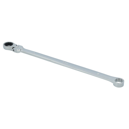 19mm XL Double Box Flex Head Ratcheting Wrench - 12 pt.