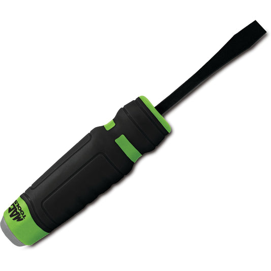 8" Straight Capped Pry Bar with Comfort-Handle - Green