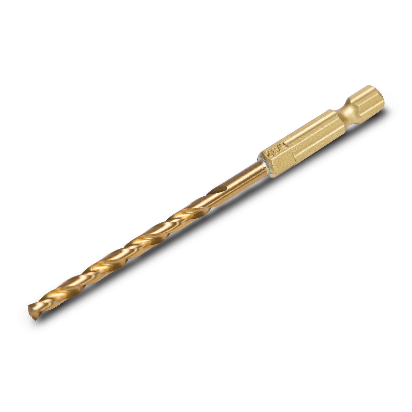Titanium-Nitride Coated Quick-Disconnect Drill Bit