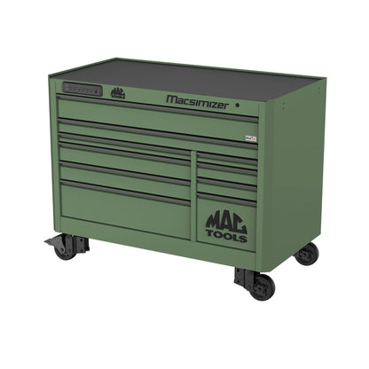 Macsimizer® 10-Drawer Workstation - Olive Green