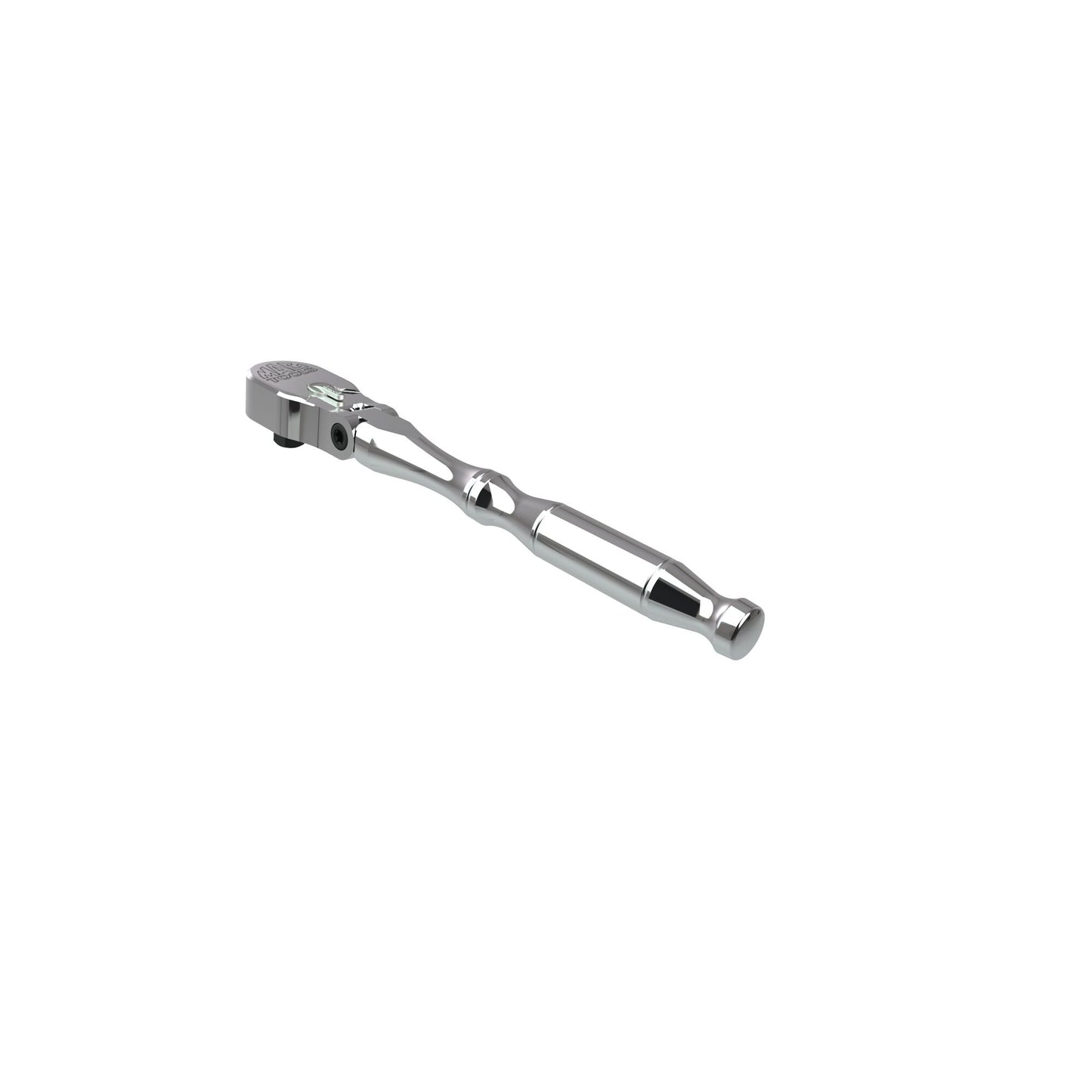 1/4" Drive Axis Flex-Head Metal-Handle Ratchet - 6"