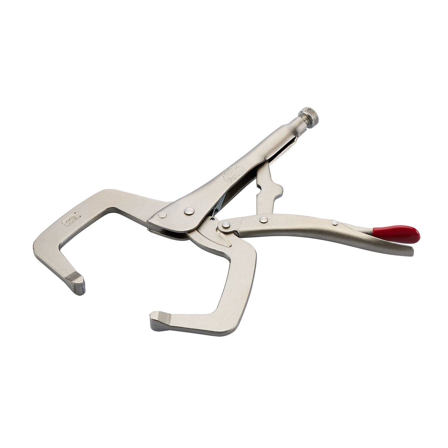 11" C-Clamp Trigger Release Locking Pliers - Red