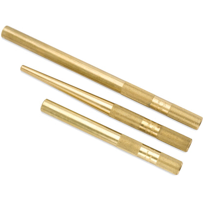 3-PC. Long Brass Punch Set