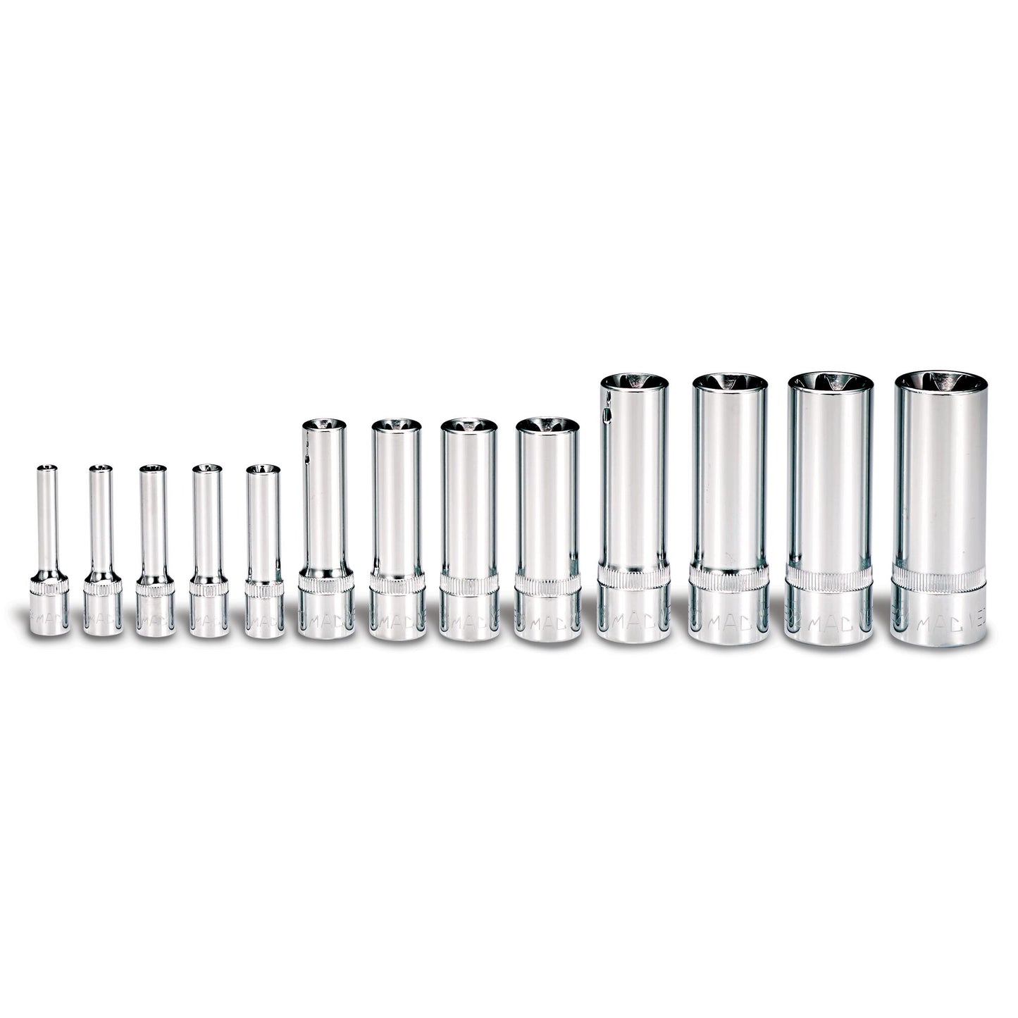 13-PC. Deep Inverted Star Socket Set