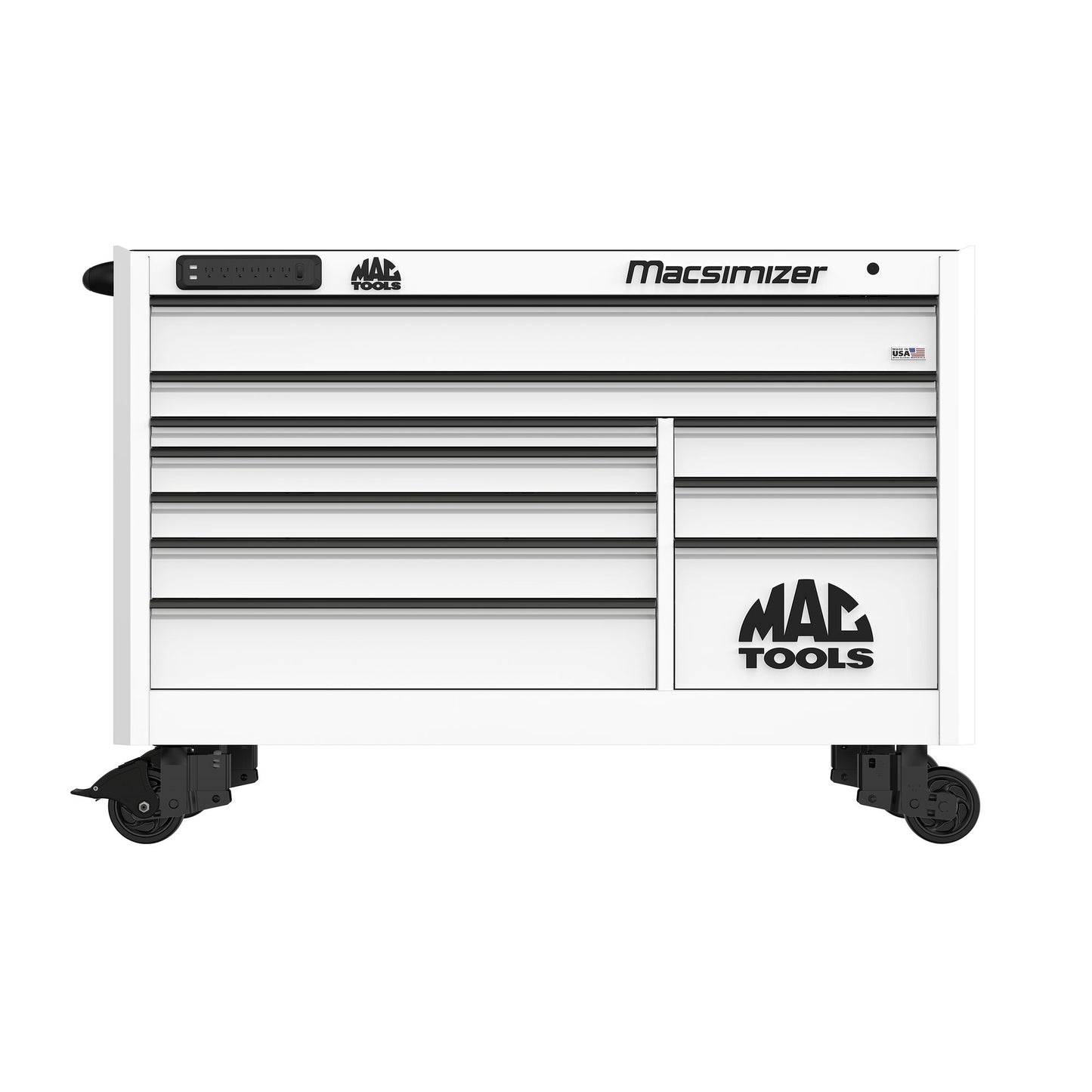 Macsimizer® 10-Drawer Workstation - Titanium White