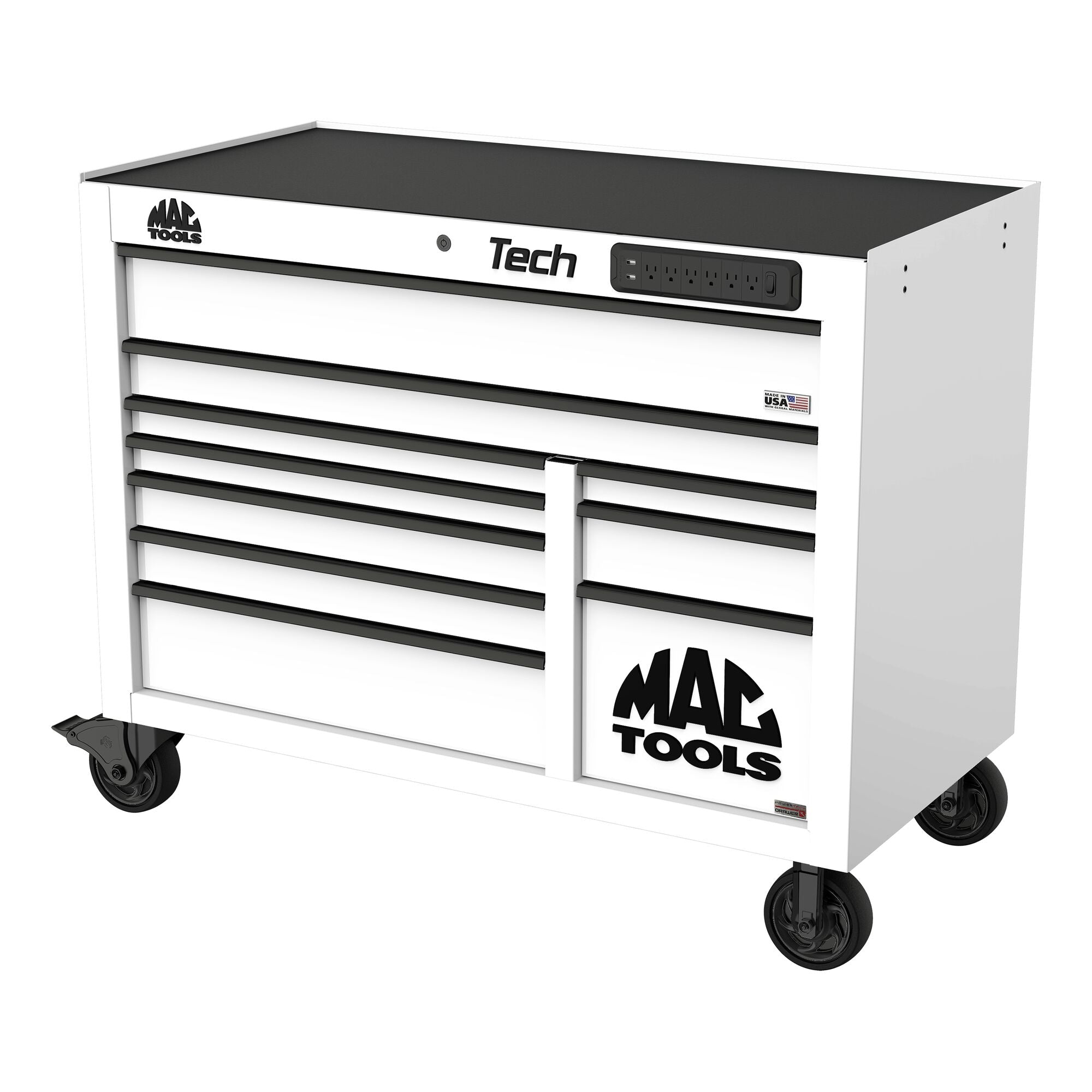 Tech™ Series 10-Drawer Workstation with PowerTech™ Drawer