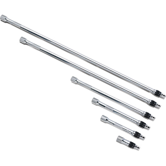 6-PC. 3/8" Drive Knurled Locking Extension Set