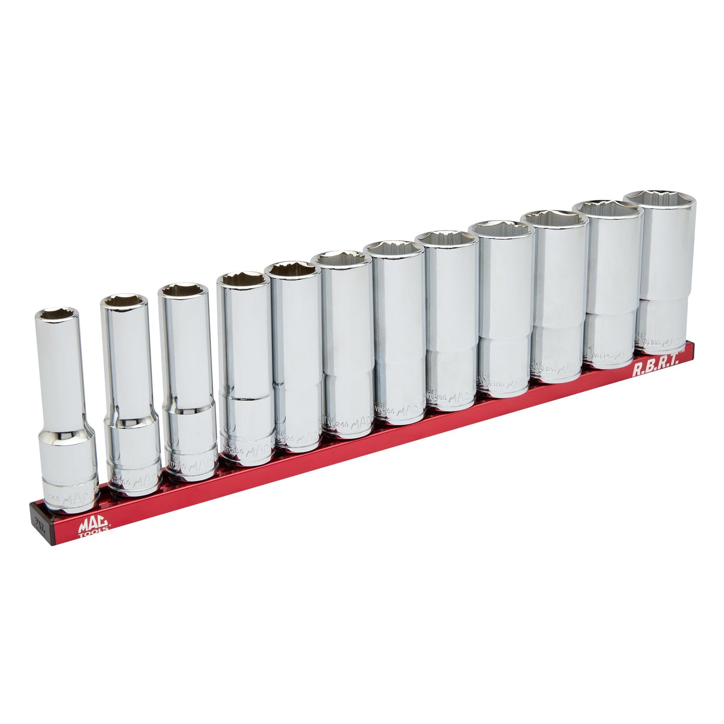 12-PC. 1/2" Drive Deep SAE R.B.R.T.™ Socket Set