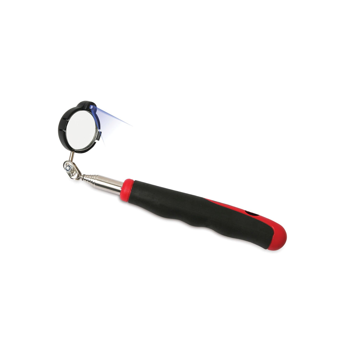 LED Lighted Telescoping Inspection Mirror - 1-3/8"