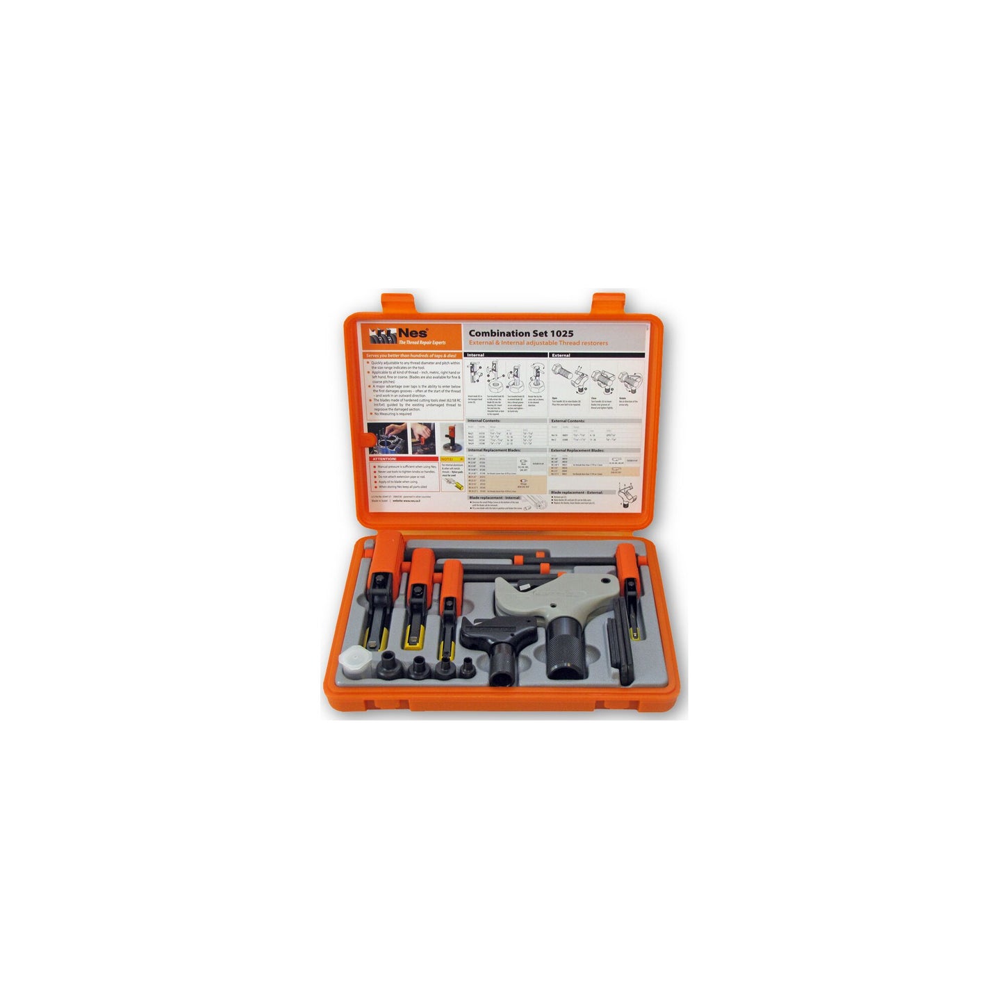 6-PC. Combination Thread Repair Kit