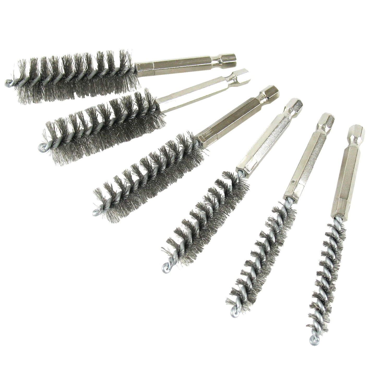 6-PC. Stainless Steel Bore Brush Set