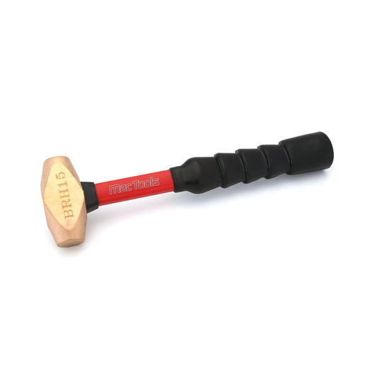 Fiberglass-Handled Brass Hammer - 1.5 lbs.