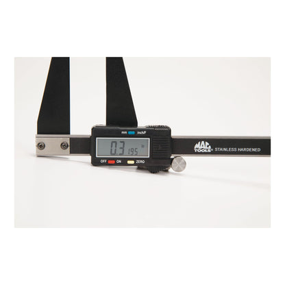 0" - 2-1/4" Digital Caliper with Fractional Readout