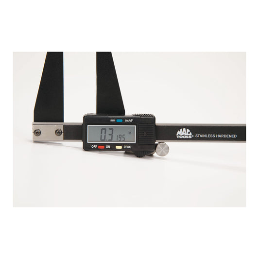 0" - 2-1/4" Digital Caliper with Fractional Readout