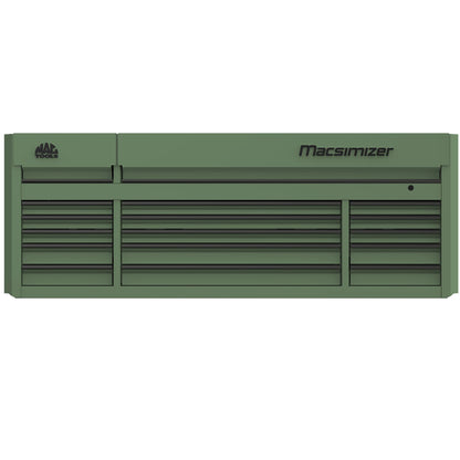 Macsimizer® 15-Drawer Top Chest - Olive Green