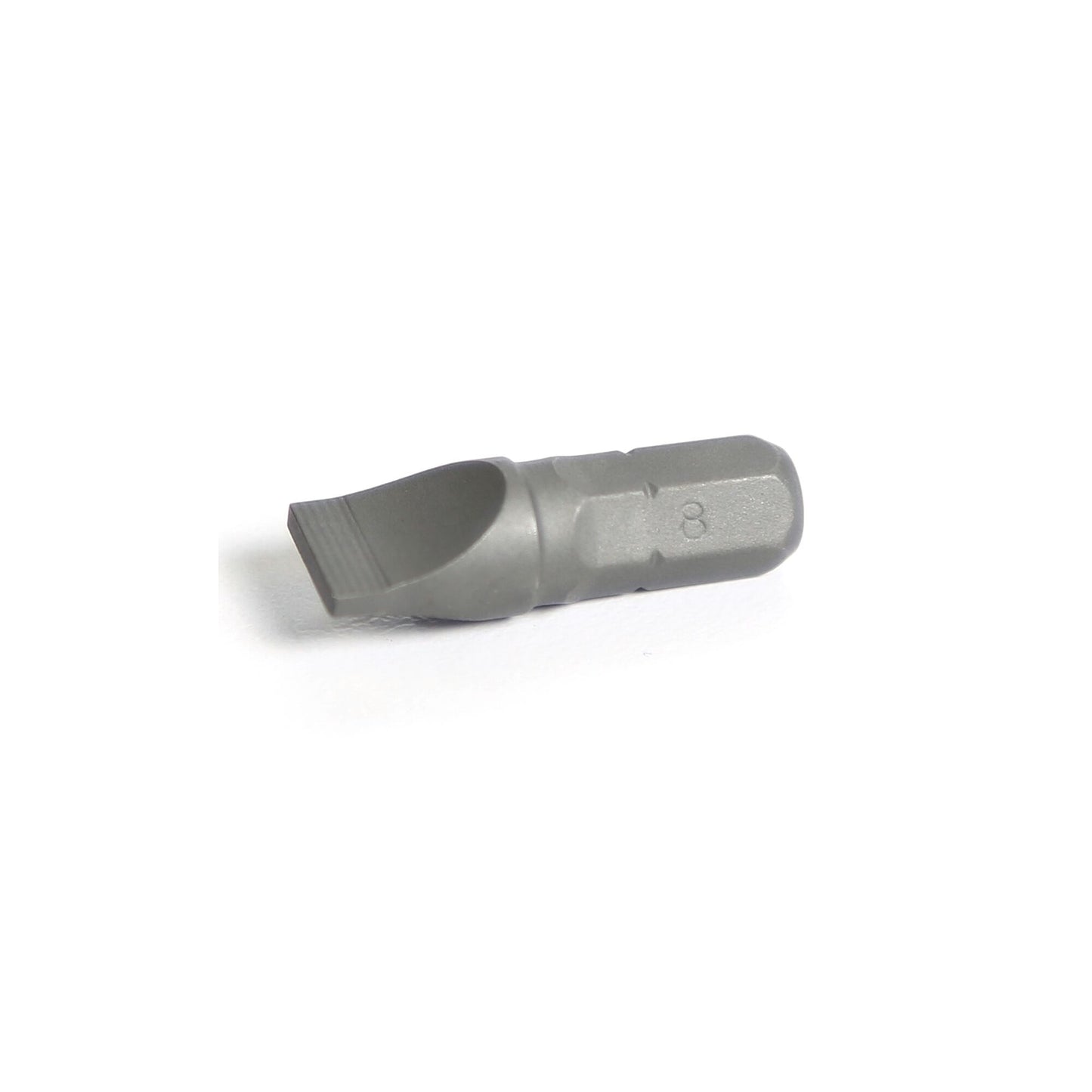 1/4" Hex Drive Slotted Bit 1" - 8mm