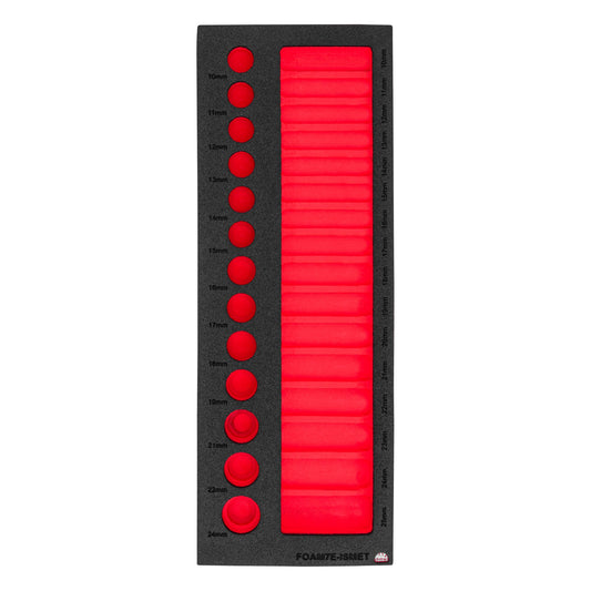 Foam Only - Impact Sockets Metric (FOAM7E-ISMET Set)