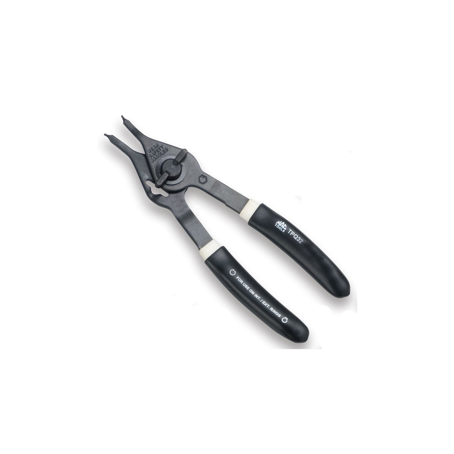 Straight Quarter-Turn Retaining Ring Pliers 6"