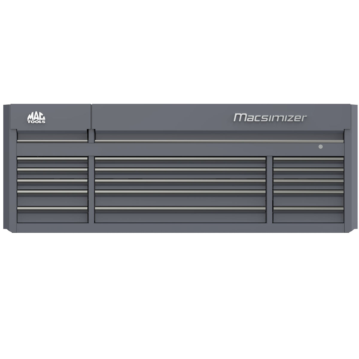 Macsimizer Emblems Macsimizer® 15-Drawer Top Chest - Carbon Gray