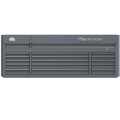 Macsimizer® 15-Drawer Top Chest - Carbon Gray