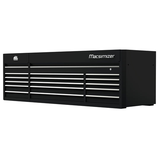 Macsimizer® 15-Drawer Top Chest - Flat Black