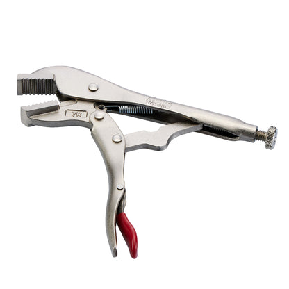 7" Straight Jaw Trigger Release Locking Pliers - Red