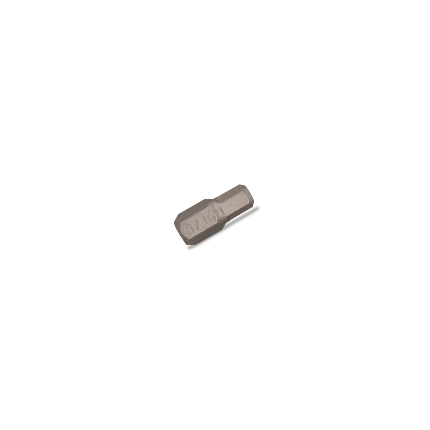 1/4" Hex Drive Stubby Hex Bit - 3/16"