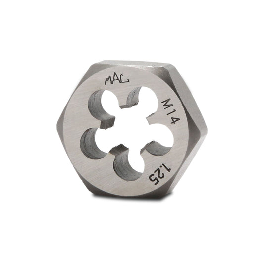 Metric Hexagonal Die M14-1.25 - 1-7/16" Shank