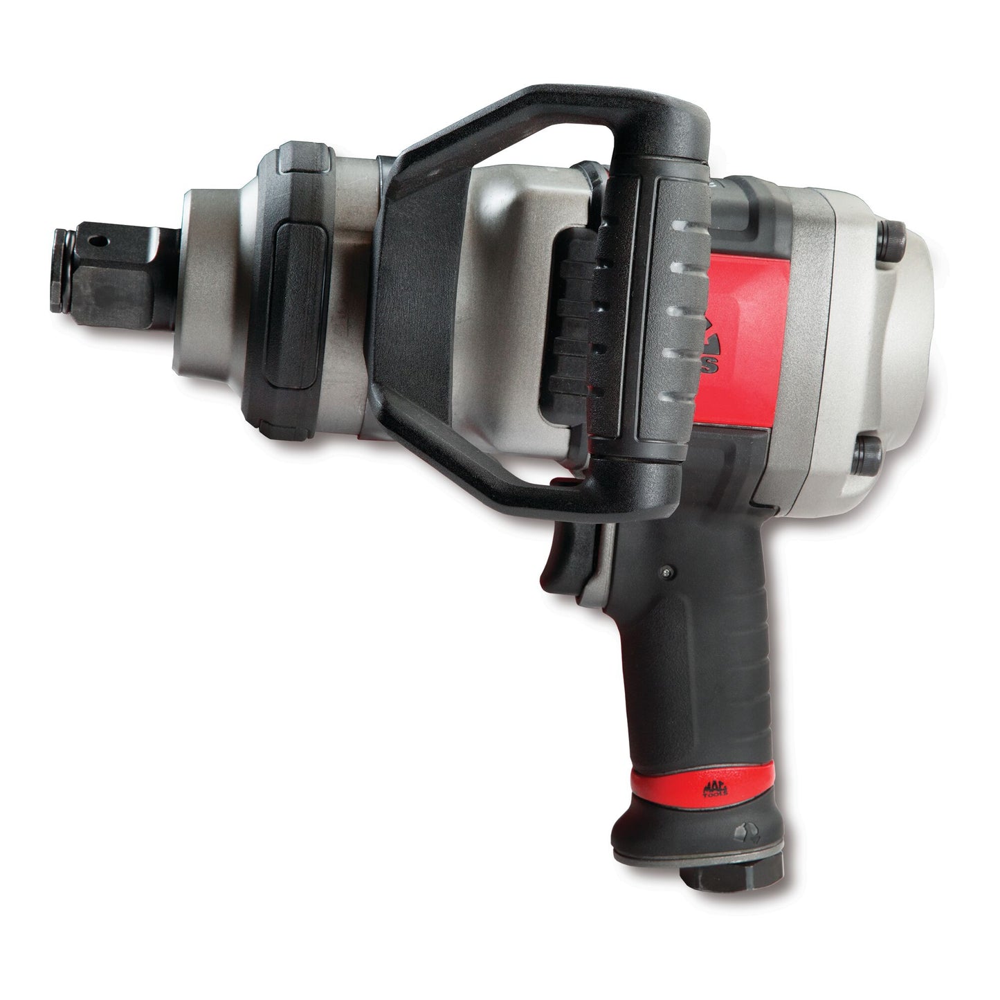 1" Drive Pistol-Grip Handle Air Impact Wrench w/Flush Anvil