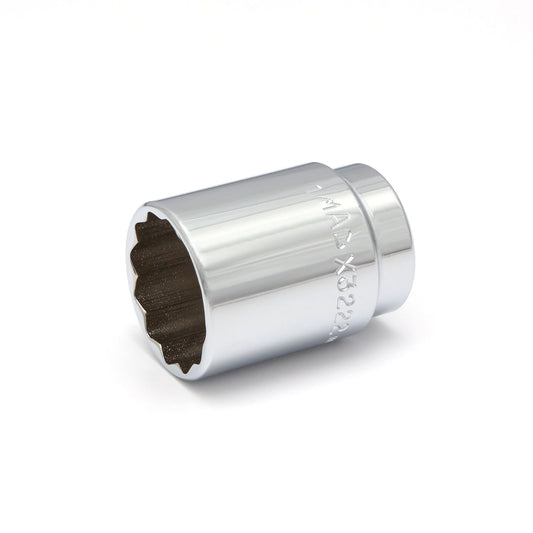 3/8" Drive Intermediate Socket 1" - 12-PT.