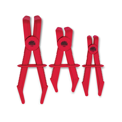 3-PC. Angled Hose Pinching Clamps