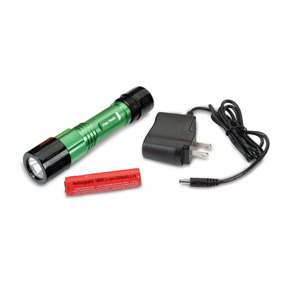 Rechargeable Pro LED Flashlight - Black
