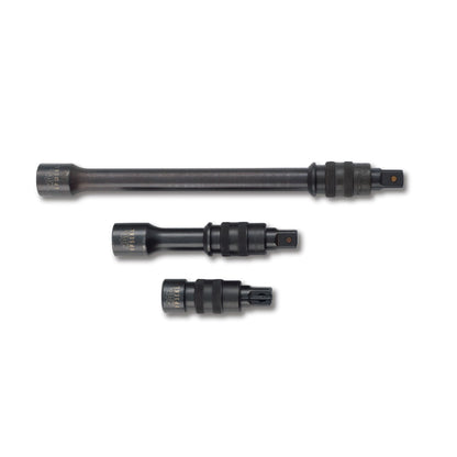 3-PC. 1/2" Drive Locking Impact Extension Set