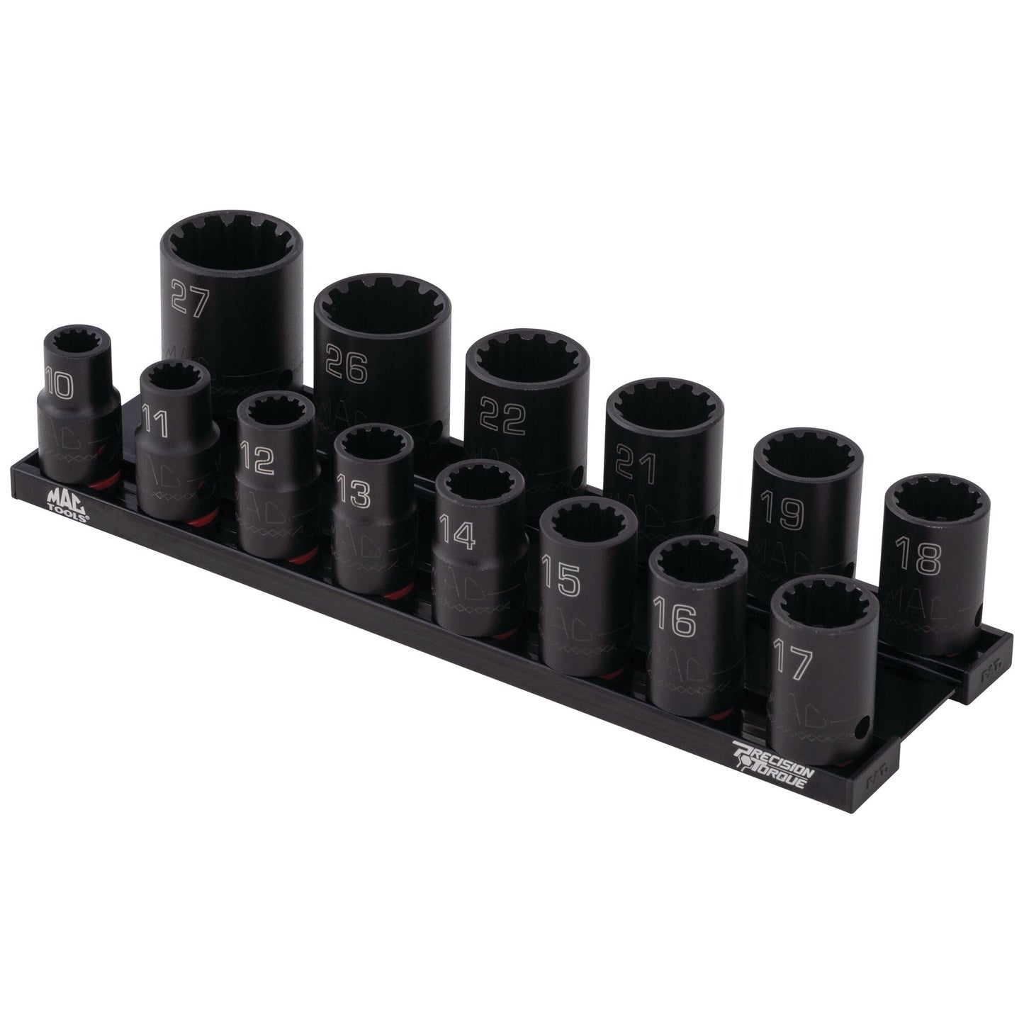 14-PC. 1/2” Drive Metric Spherical Impact Socket Set