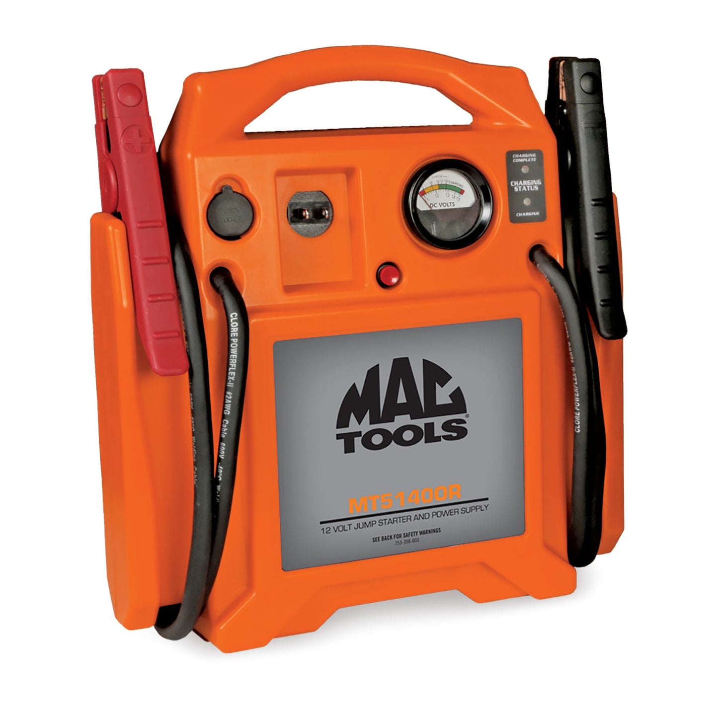 1,700 Peak Amp Jump Starter - Hi-Viz Orange