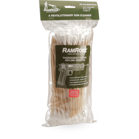 RamRodz™ Barrel Cleaner .38 Caliber/9mm - 200-PK.