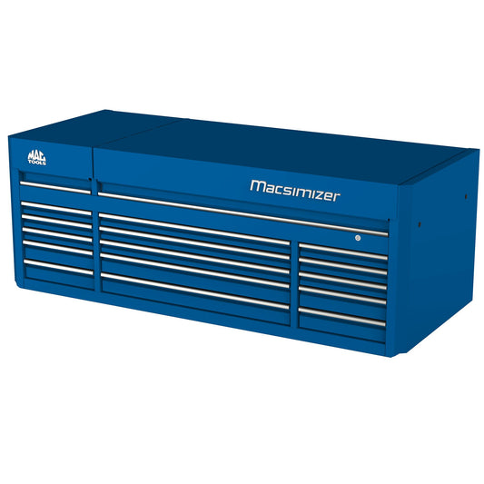 Macsimizer® 15-Drawer Top Chest - Sapphire Blue
