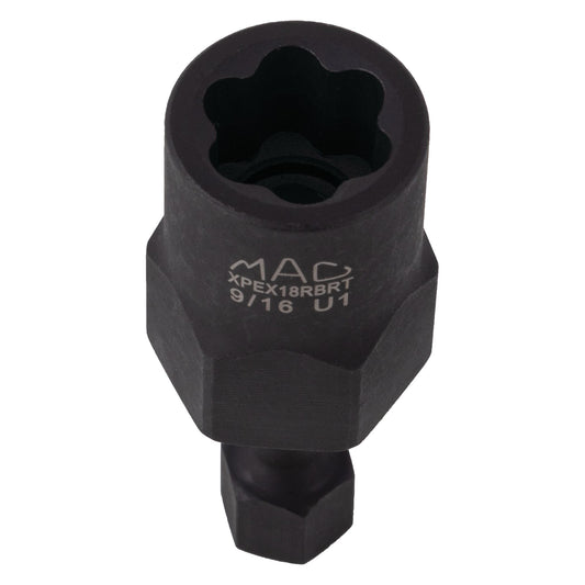 5-PC. 3/8" Drive R.B.R.T™ SAE Impact Foreign Object Removal (FOR) Extractor Socket Set