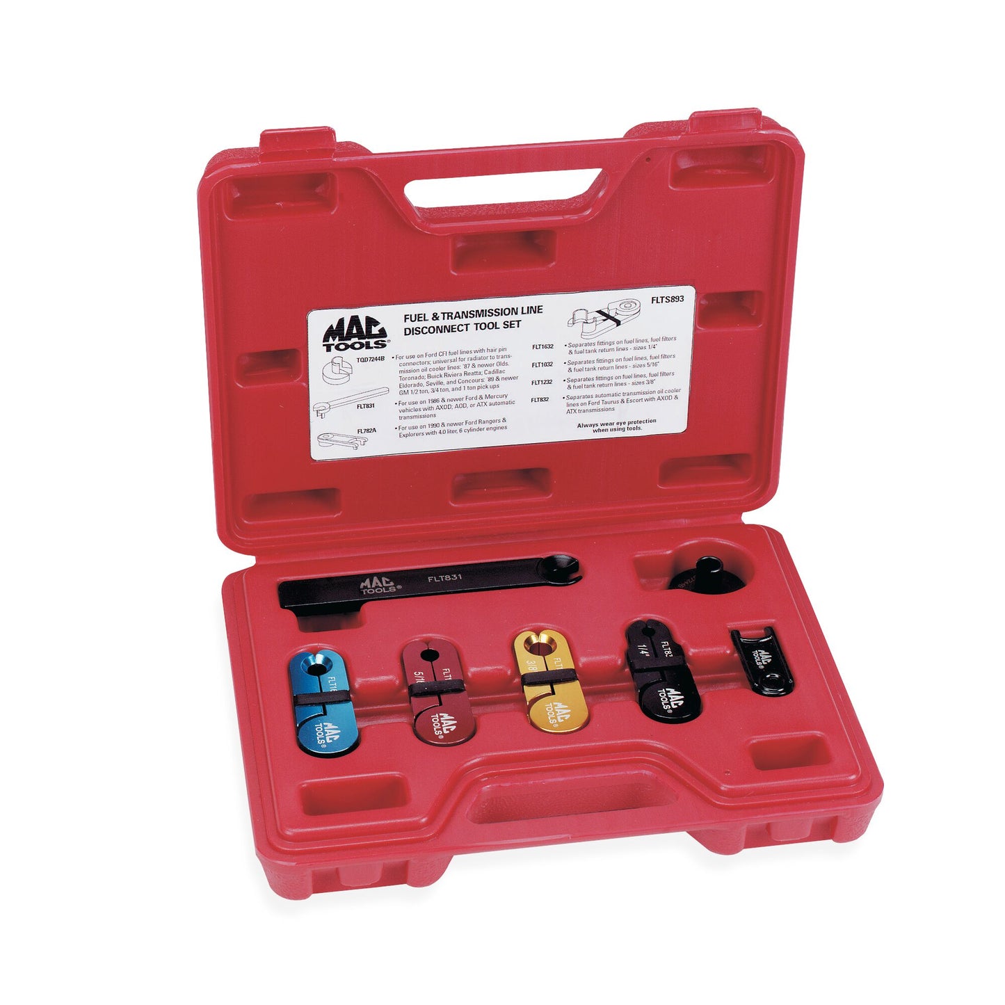 7-PC. Fuel and Transmission Line Disconnect Set