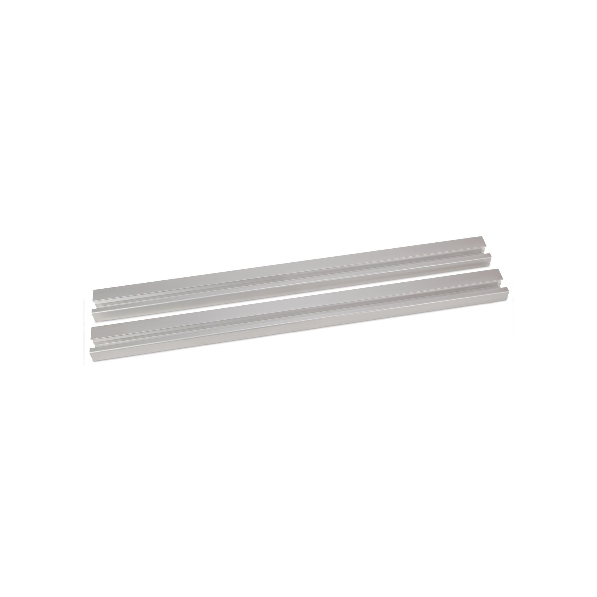 Utility Cart Slot Rails Utility Cart Add-On Rail Kit - Silver