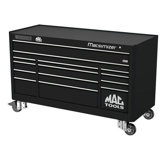 Macsimizer® 14-Drawer Workstation - Galaxy Black