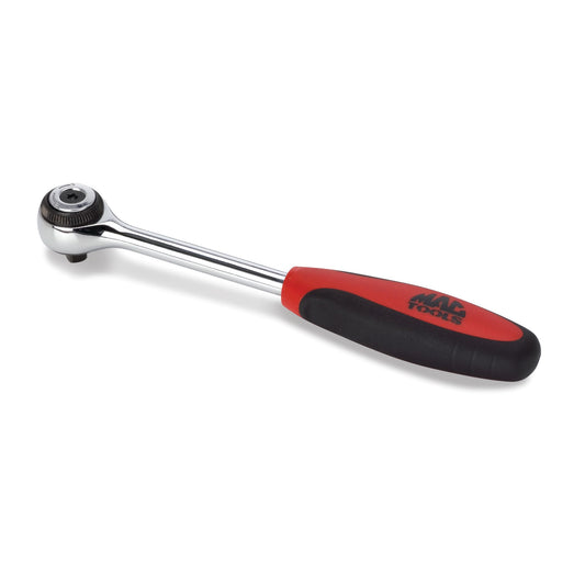 Ratchet, 1/4" Drive 6" Round Head with Comfort-Grip™